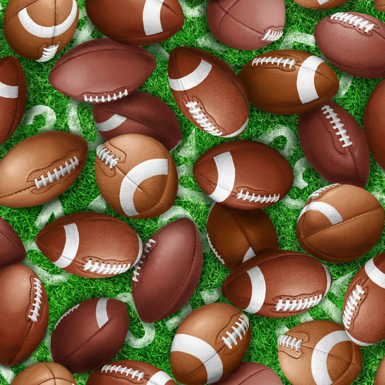 Oasis Fabrics - Play Ball - Footballs #59-7751