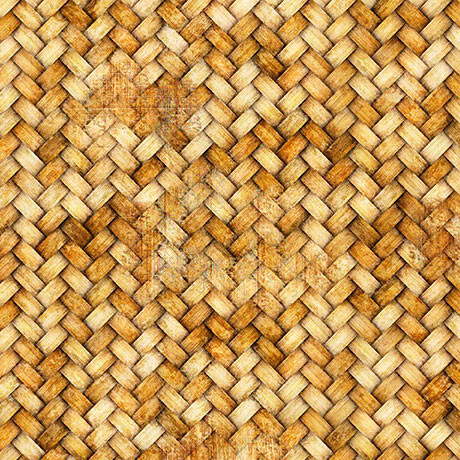 QT Fabrics - Lil Farmers - Basketweave Texture - Rattan #31910-A