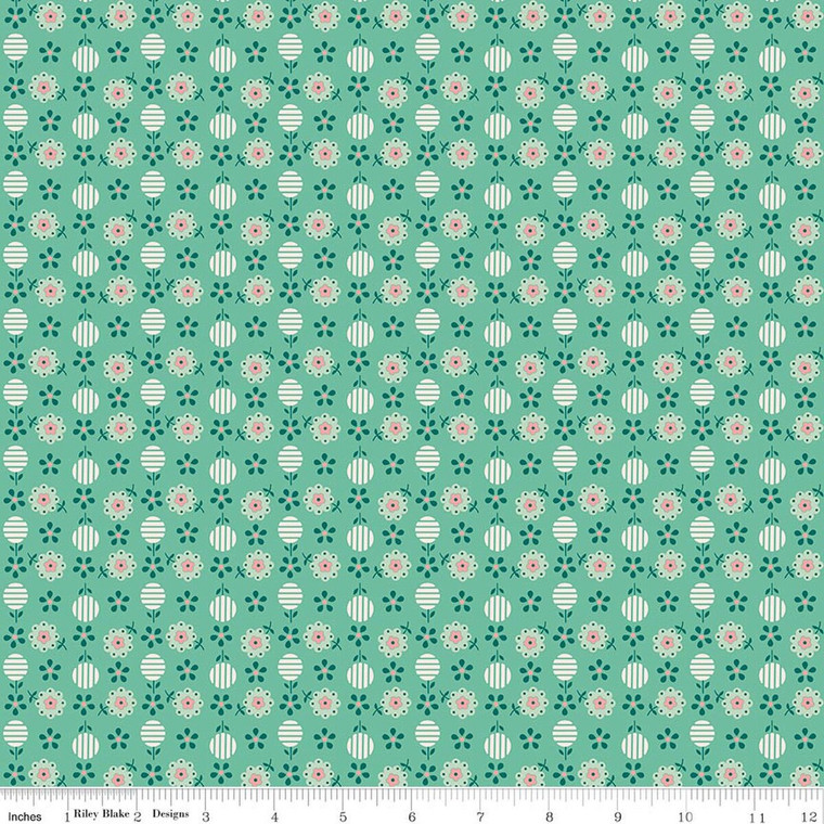 Riley Blake Designs - Berry & Sage - Apron - Leaf #C17390-LEAF