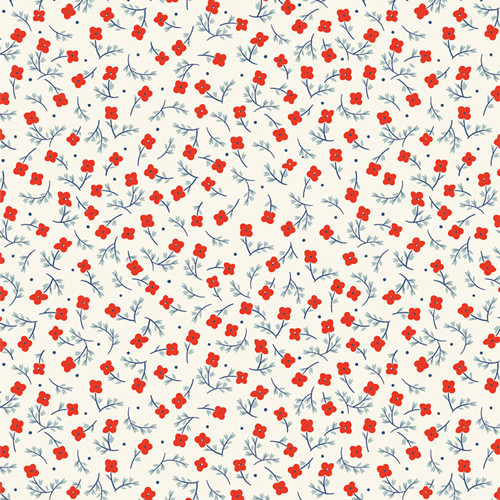 Art Gallery Fabrics - Bloomin Americana - Glory Heirlooms #bam-47110