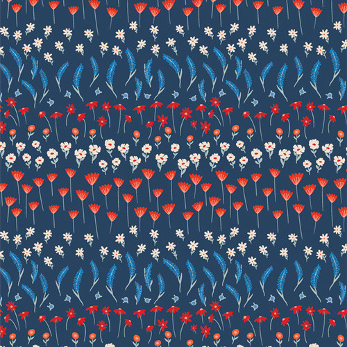 Art Gallery Fabrics - Bloomin Americana - Liberty Garden #bam-47104