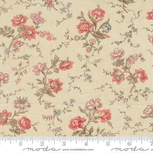 Moda Fabrics - Fleur De Paris - Parterre Florals - Pearl #13991-11