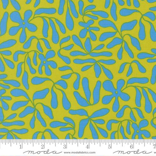Moda Fabrics - True To Hue - Obsura Florals - Citronized #11565-16
