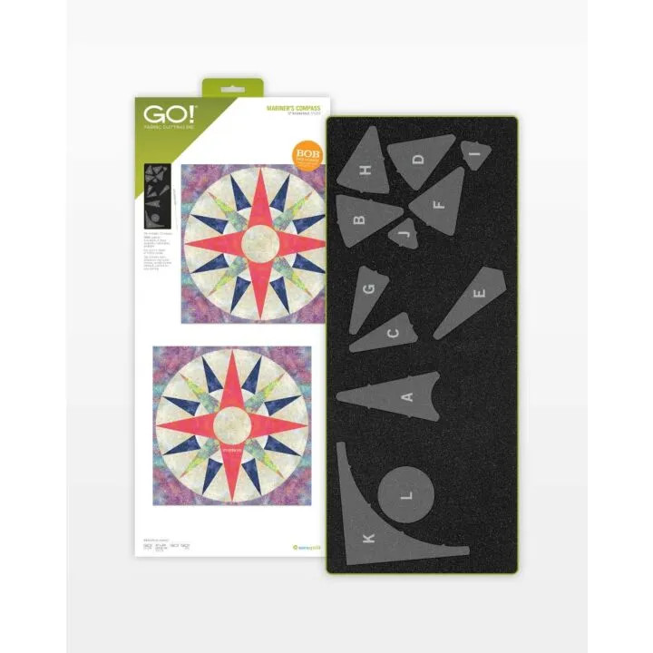 GO! Mariner's Compass-12" Finished Die (accu-55194)
