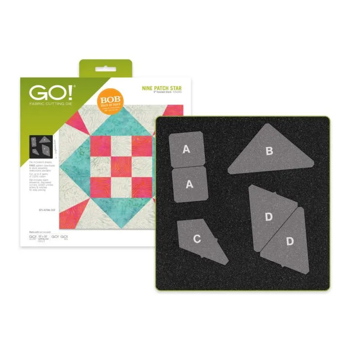 GO! Nine Patch Star-9" Finished Die (accu-55685)