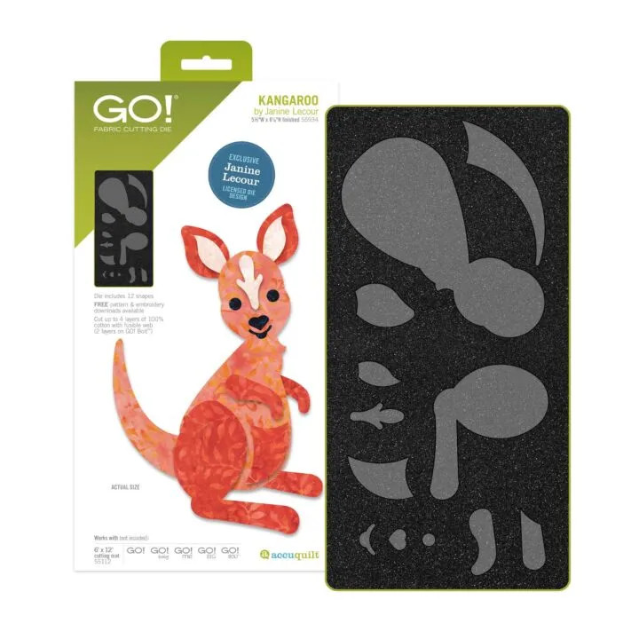 GO! Kangaroo by Janine Lecour Die (accu-55934