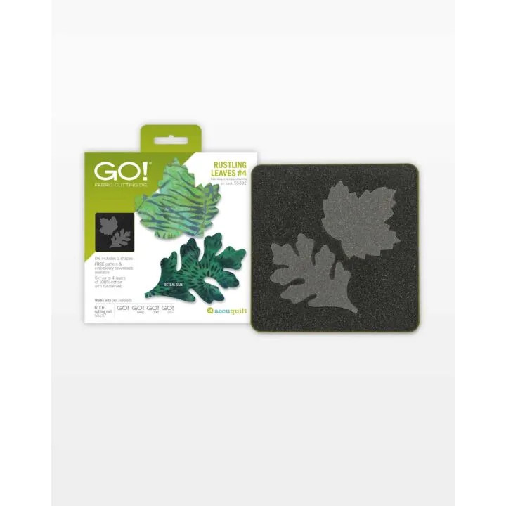 GO! Rustling Leaves #4 Die (accu-55392