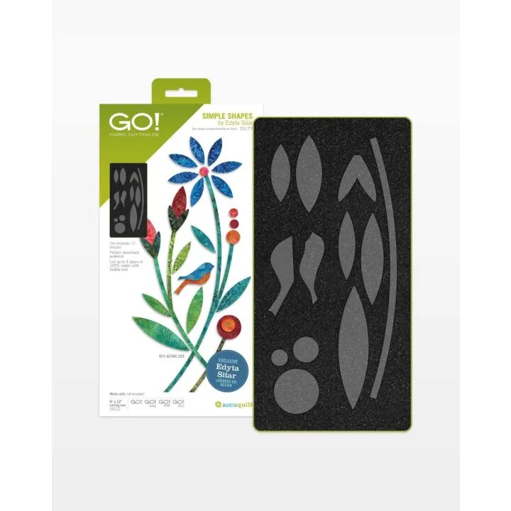 GO! Simple Shapes by Edyta Sitar Die (accu-55177