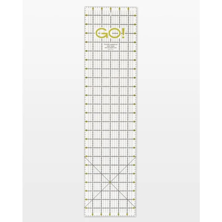 GO! Quilting Ruler-6" x 24" (accu-55474