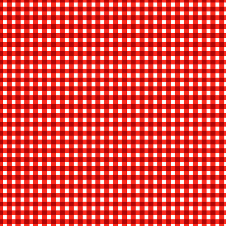 Maywood Studio Fabrics - Beautiful Basics - Classic Check - Red & White #mas610-r5