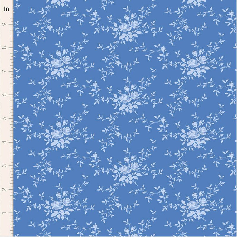 Tilda Fabrics - Something Blue - Noel - Cornflower #TIL100671