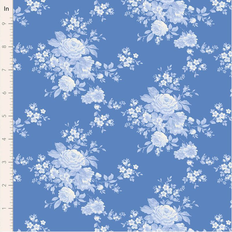 Tilda Fabrics - Something Blue - Carol - Cornflower #TIL100674