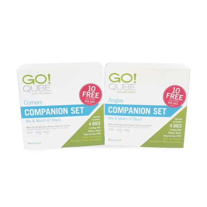 Accuquilt GO! Qube 6" Companion Sets Bundle (accu-56466)