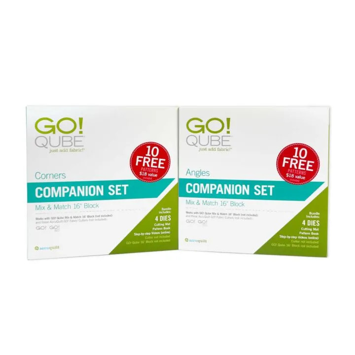 Accuquilt GO! Qube 16" Companion Sets Bundle (accu-56471)