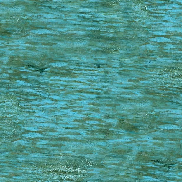 Michael Miller Fabrics - Final Approach - Emerald Water - Lagoon #ddc-12830-lago