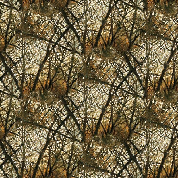 Michael Miller Fabrics - Final Approach - Feathered Reflection - Taupe #ddc-12831-taup