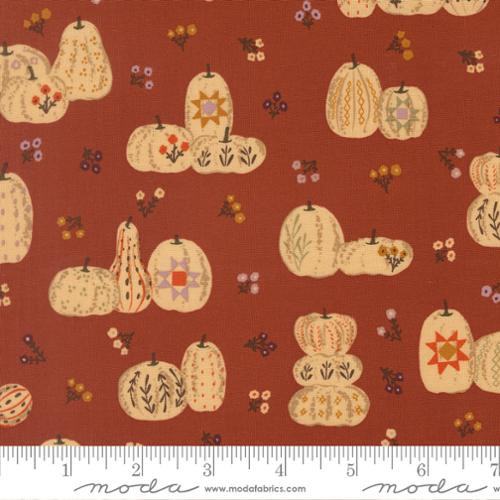 Moda Fabrics - Windfall - Pumpkin Patches Fall - Rust #45653-15
