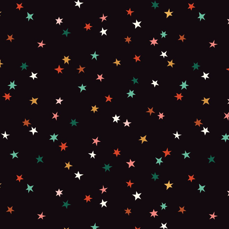 Cloud9 Fabrics - Merry & Mod - Holiday Sparkle - Black/Multi #229152