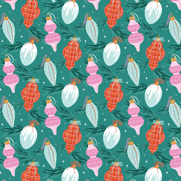Cloud9 Fabrics - Jolly Tidings - Brilliant Baubles #229202