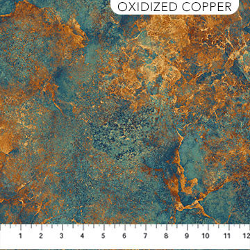 Northcott Fabrics - Stonehenge Gradations - Quartz - Oxidized Copper #26756-68