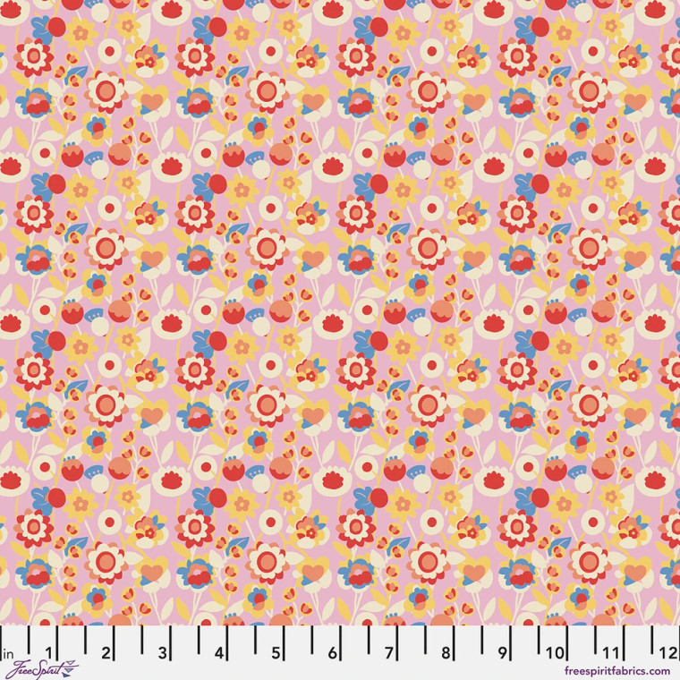 Free Spirit Fabrics - Stannie & Lloyd - Marmalade - Bloom #PWAE013-BLOOM