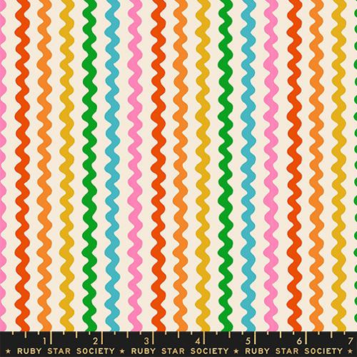 Moda Fabrics - 1 800 Notion - Ric Rac Stripe - Shell #rs5209-12