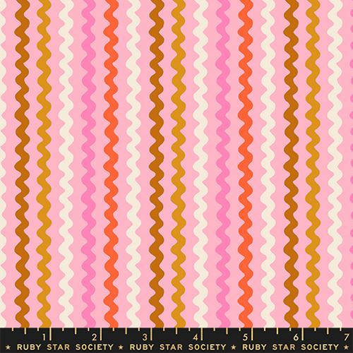 Moda Fabrics - 1 800 Notion - Ric Rac Stripe - Posy #rs5209-14