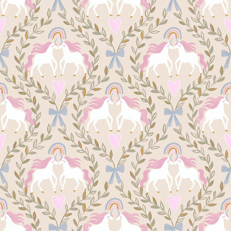 Studio E Fabrics - Enchanting - Unicorn Dance #24533-bge-fln-d