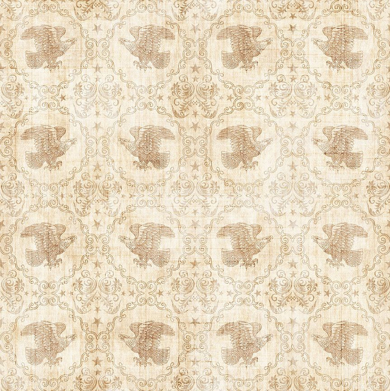 QT Fabrics - American Heritage - Eagle Graphic #32302-e