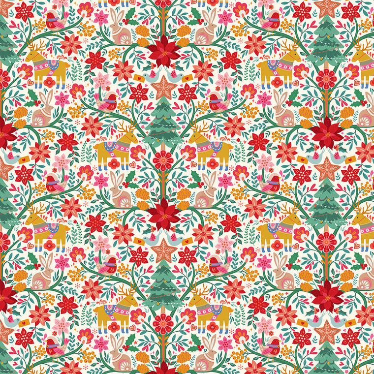 Thread & Ink Designs - Deck The Halls - Nordic Noel #tiddeck1062