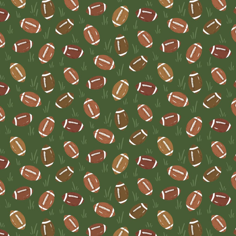 Cloud9 Fabrics - Touchdowns & Tailwags - Pass the Pigskin #229550