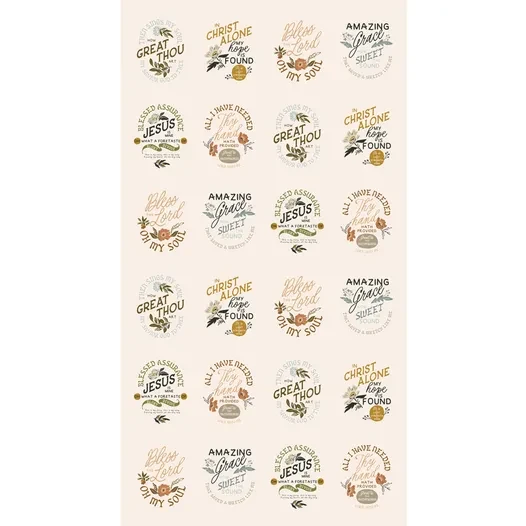 Moda Fabrics - Wellspring - 24" x 44" Panel #45679-11