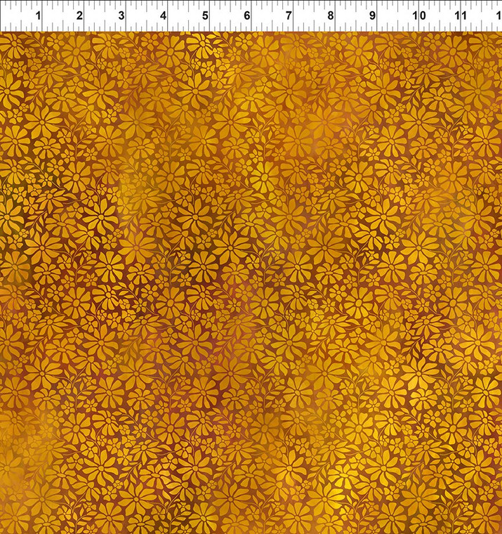 In The Beginning Fabrics - Dear Clara - Field - Gold #11dcl-1