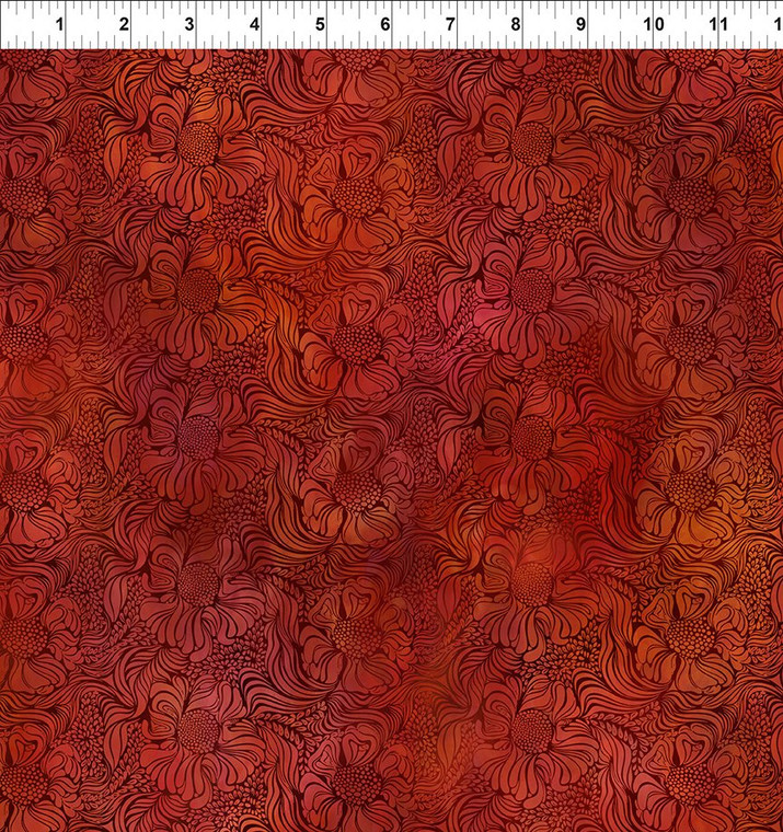 In The Beginning Fabrics - Dear Clara - Lush - Red #9dcl-1
