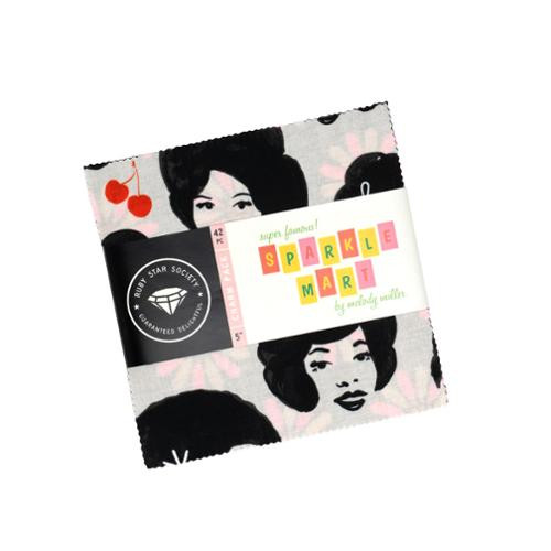 Ruby Star Society Fabric - Sparkle Mart - Charm Pack #rs0116pp