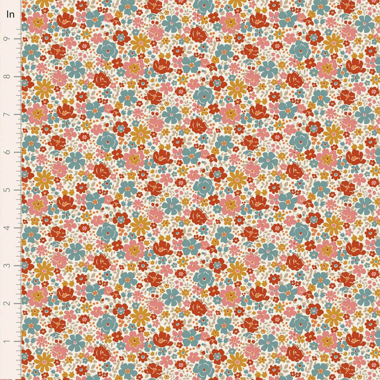 Tilda Fabrics - Village Life - Esther - Warm Cream #til100681