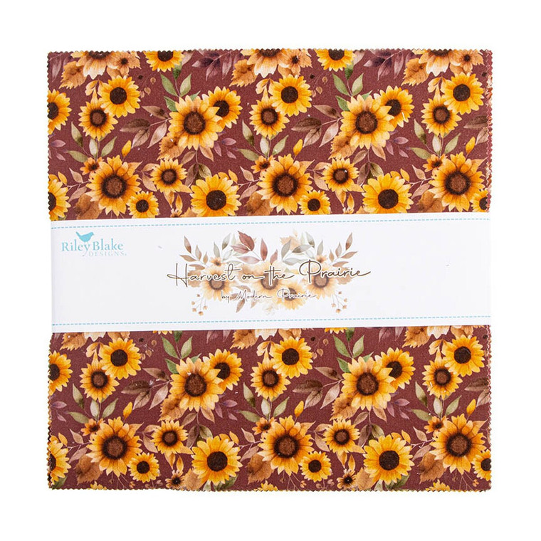 Riley Blake Designs - Harvest On The Prairie - 10in Squares, 42pcs #10-18280-42