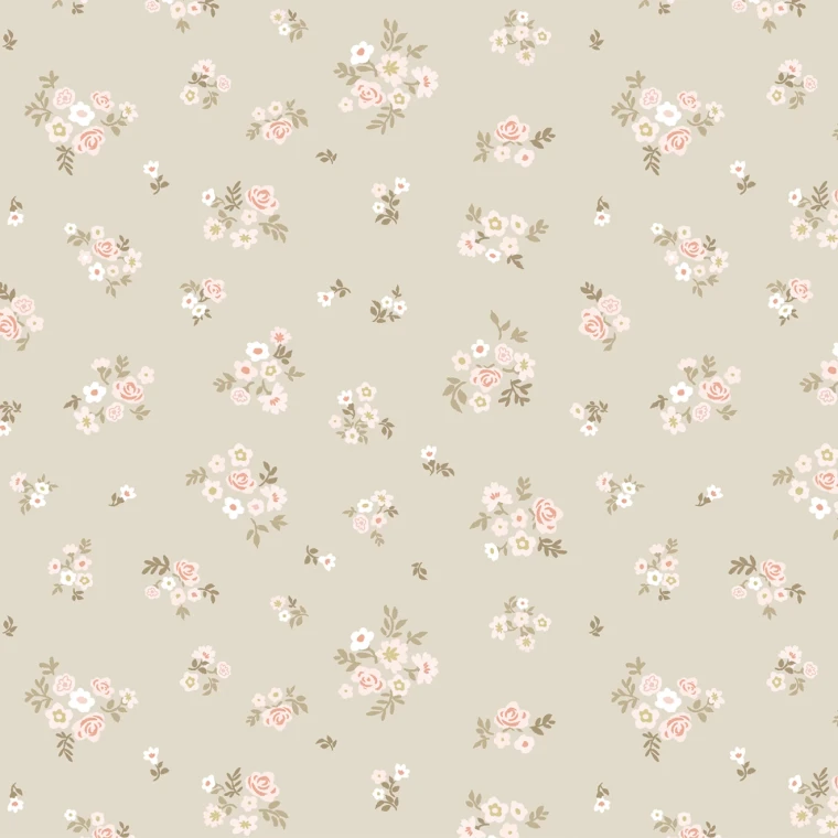 Poppie Cotton Fabrics - Primrose & Parsley - Briar Rose - Sage #pr26835