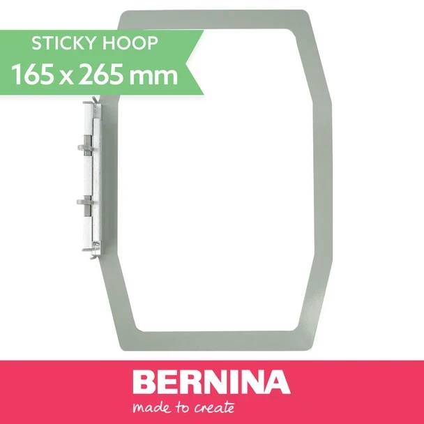 Bernina 165mm X 265mm Sticky Hoop with Sticky Stabilizer (dime-sh00c6s)