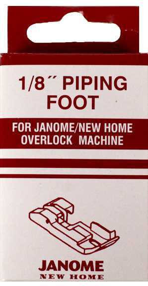 Janome Serger - 1/8 Inch Piping Foot
