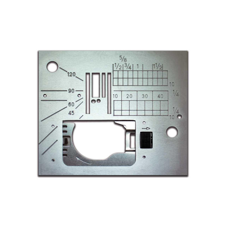 Janome Straight Stitch Needle Plate and Foot for 6500P and 6300 with 5 Piece Feed Dog System