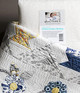 Quilters Select Perfect Cotton Batting 93"x116" Queen Size 100% Cotton (qltslt-qspc2-queen)