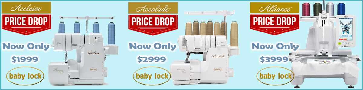 Baby Lock Promotions from Premier Stitching