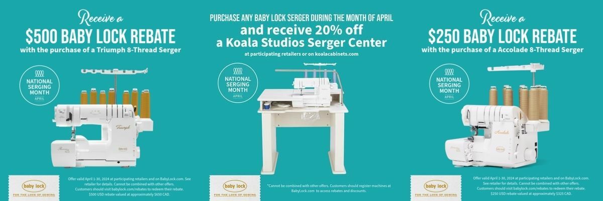 Baby Lock Serger Sale