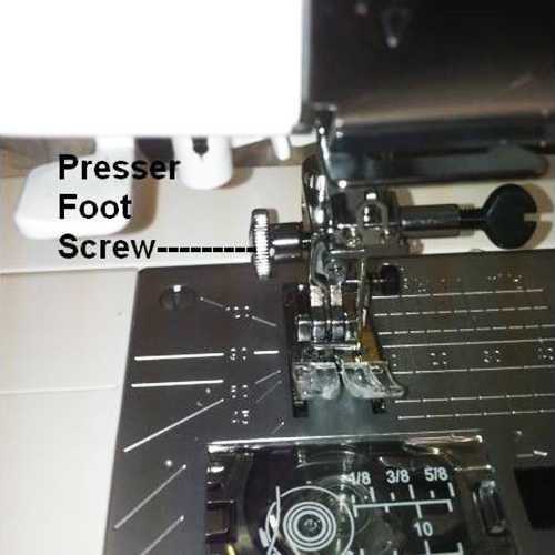 Janome Thumbscrew To Attach Presser Foot Shank