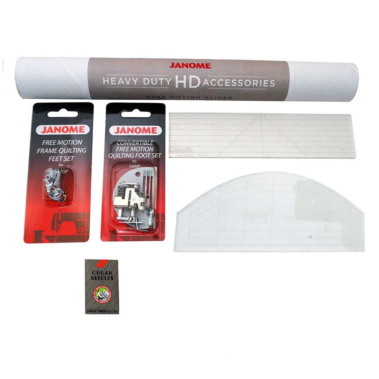 Janome Ruler Work Janome Sewing Accessory HD9 Ruler Work Kit