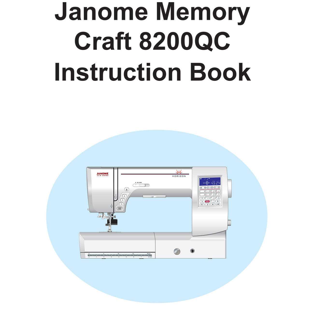 Janome Horizon MC8200QCP Special Edition w/Premier Package