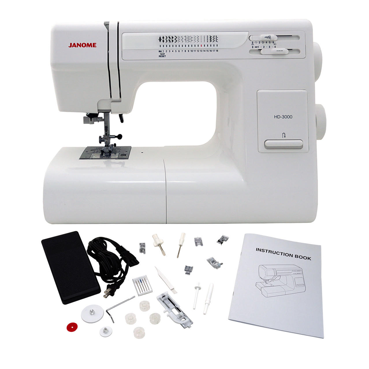 Janome HD3000 Sewing Machine