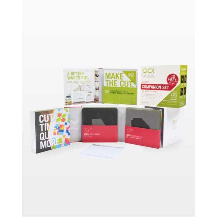 AccuQuilt GO! Qube 5" Companion Set - Angles Machine Quilting Premier ...