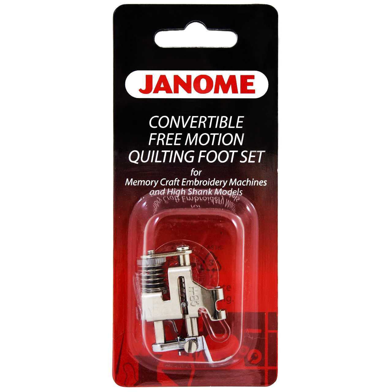 Janome Sewing Convertible Free Motion Foot Set